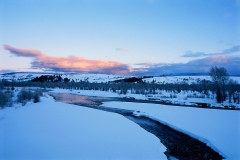 Gros Ventre Sunset Jackson Hole Wyoming.