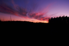 Riverpond Sunset 3 Northern Maine Along the Golden Road.